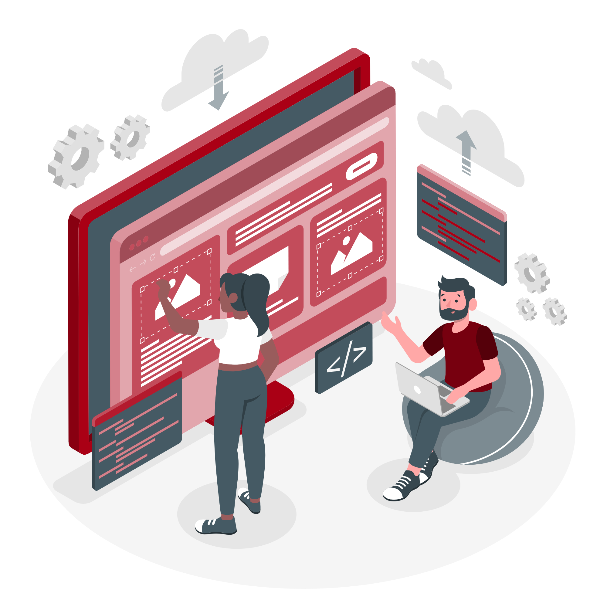 Webdesign App Bild